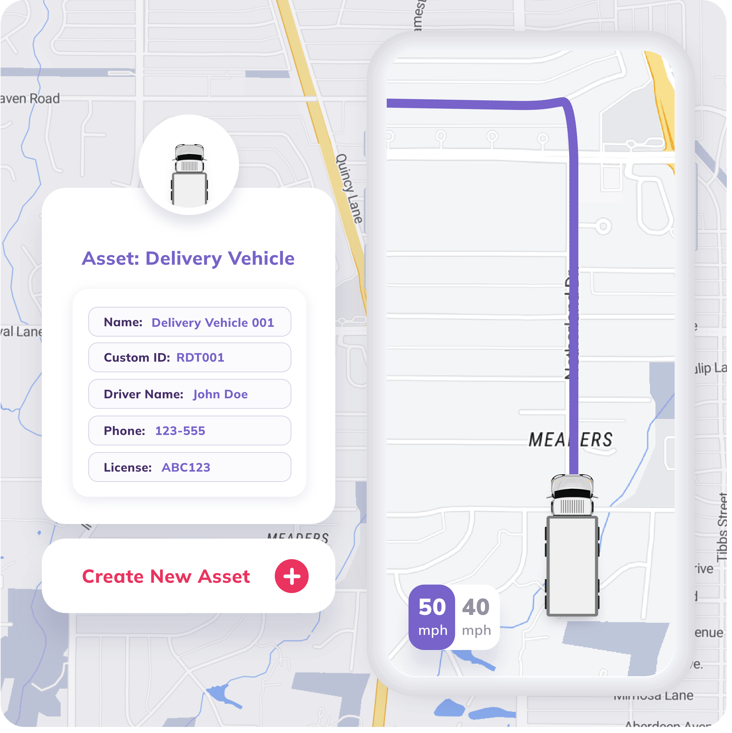 Reconstruct routes with accuracy