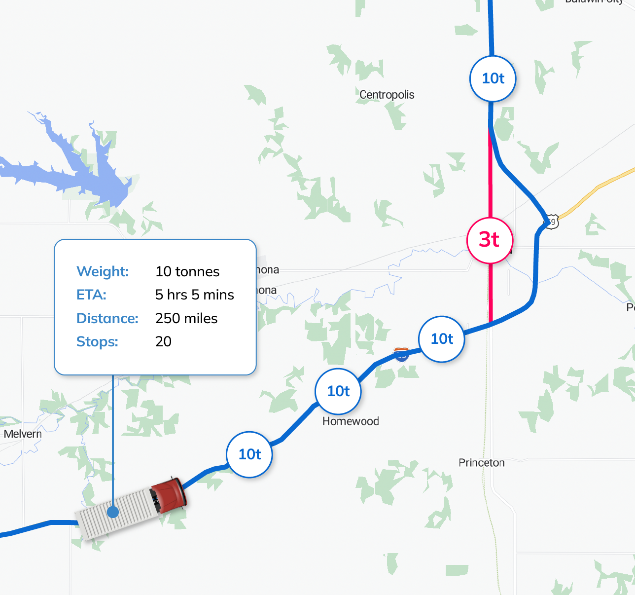 Trucking Visual