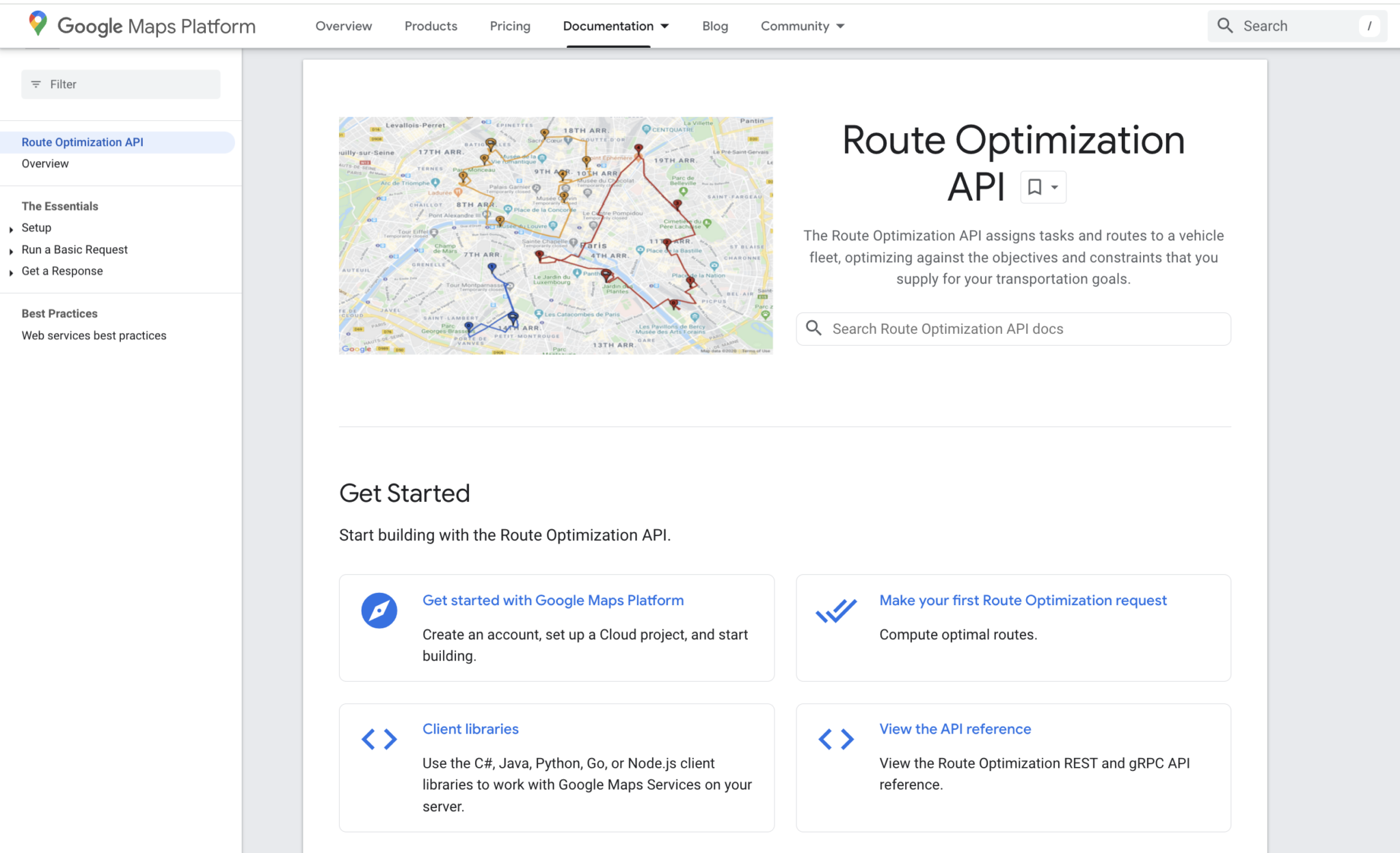 google route optimization