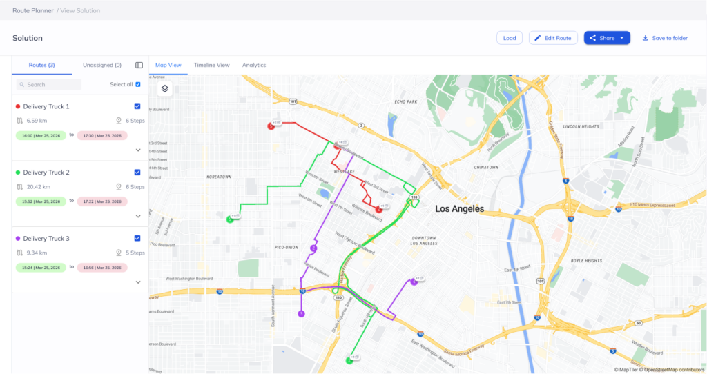 NextBillion.ai Route Optimization Software