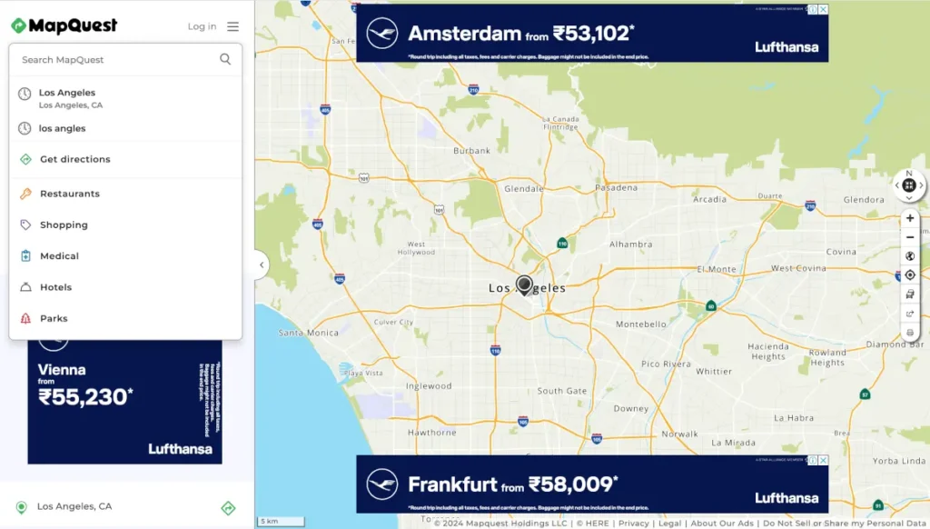 A Complete Guide to MapQuest Route Planner in 2025 - NextBillion.ai