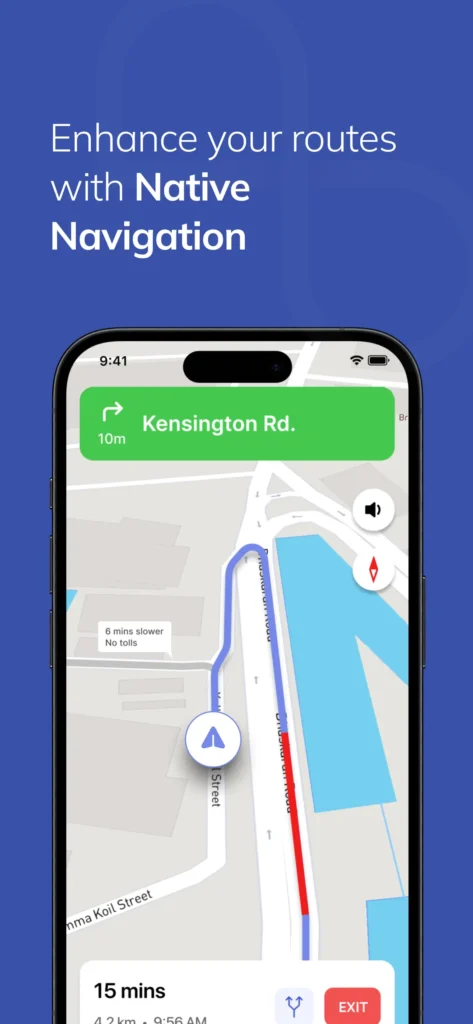 Feature 2: Optimized Route Navigation