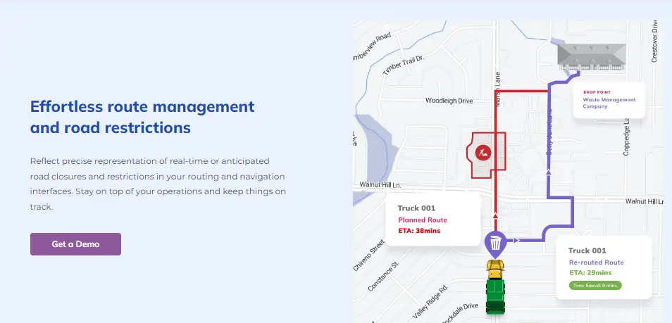 Effortless Route Management and Road Restrictions