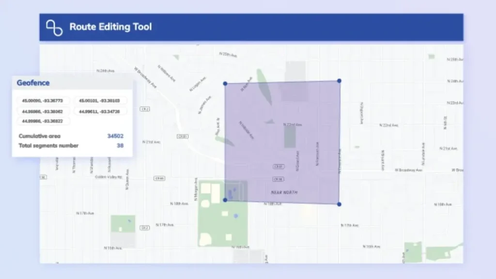 geofencing features