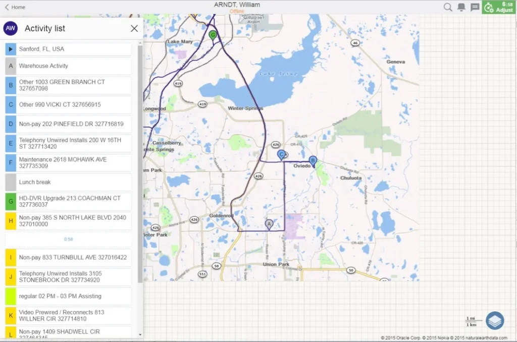 oracle field service cloud