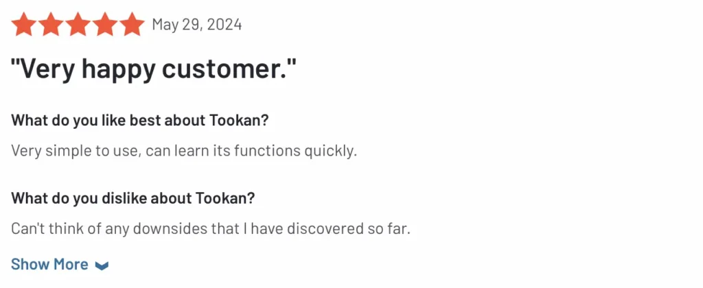 tookan reviews