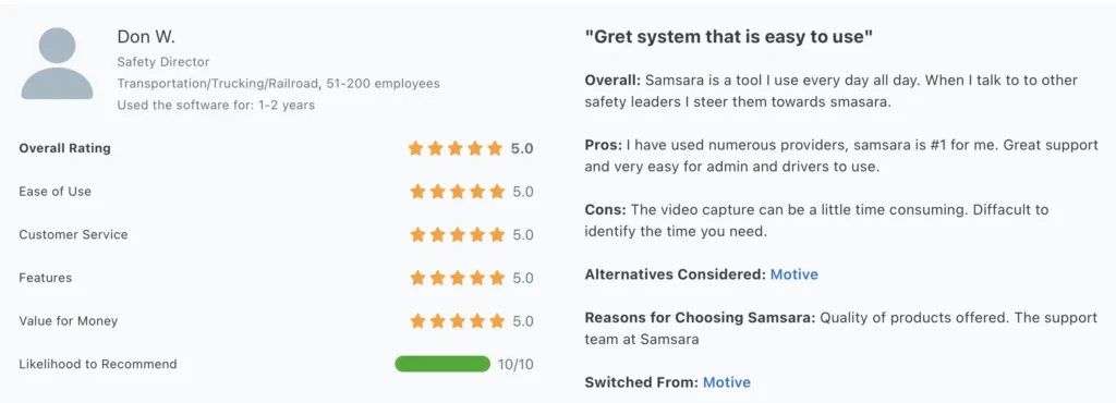 samsara reviews