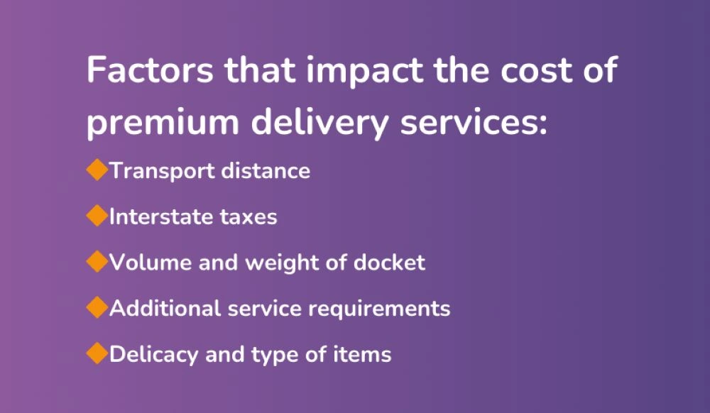 factors impacting white glove delivery services