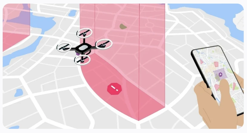 drone geo fencing