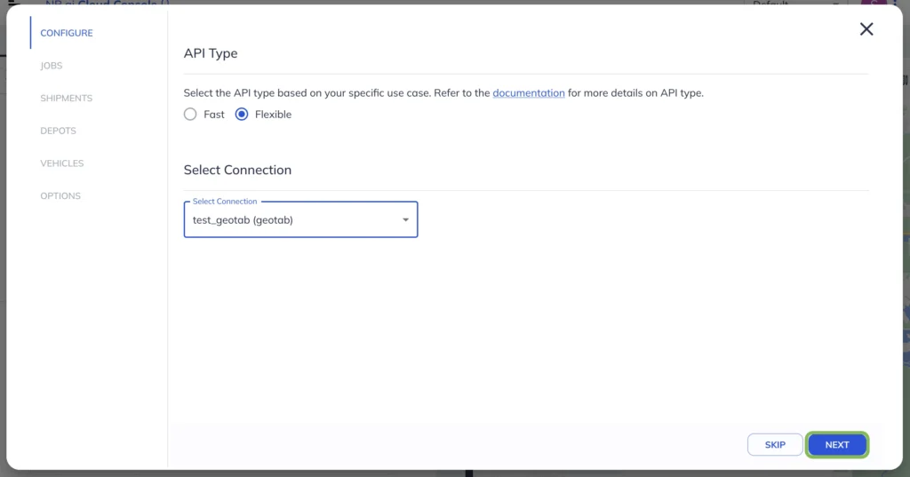 configure screen in geotab