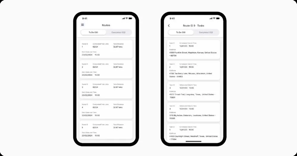 manage all delivery tasks with NextBillion.ai Driver route planner app