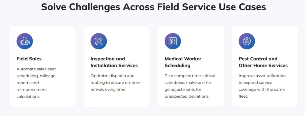 Solution for the field services challenges