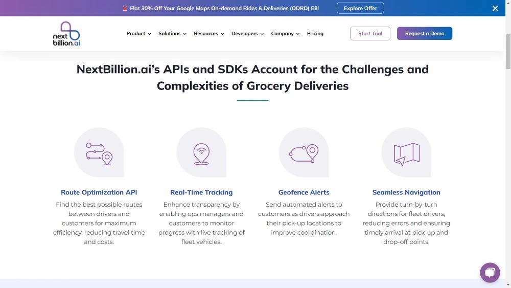 nextbillion api for grocery delivery business