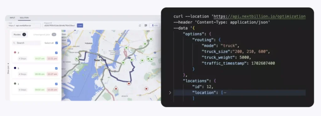 route optimization api