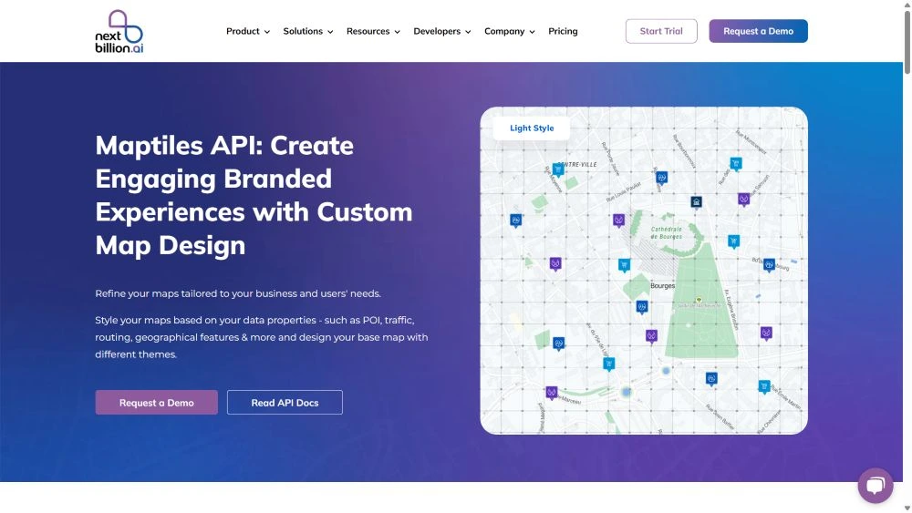 maptiles api by nextbillion 