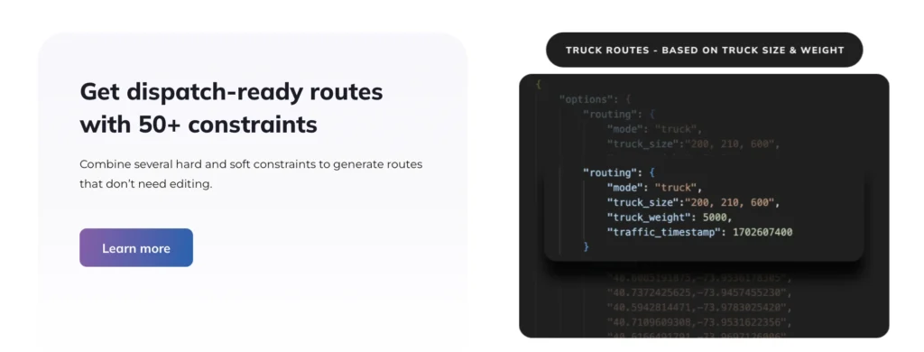 dispatch ready routes