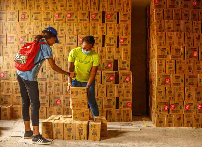 stock inventory at the warehouse