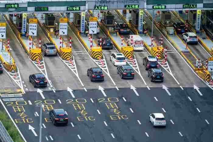 highway and toll routes