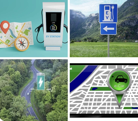 single route ev navigation