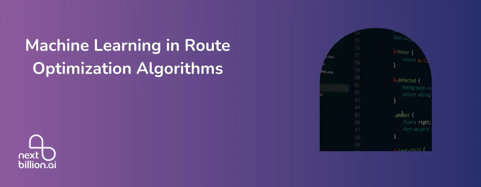 role of machine learning in route optimization algorithms