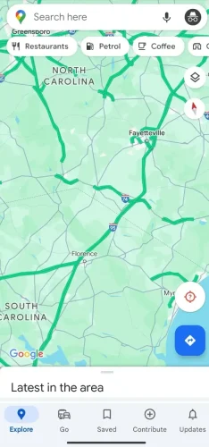 Open Google Maps